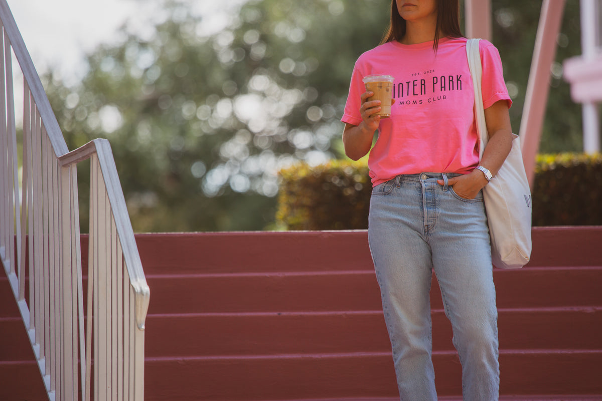 WPMC Heavyweight Garment Dye Tee - Bubble Gum