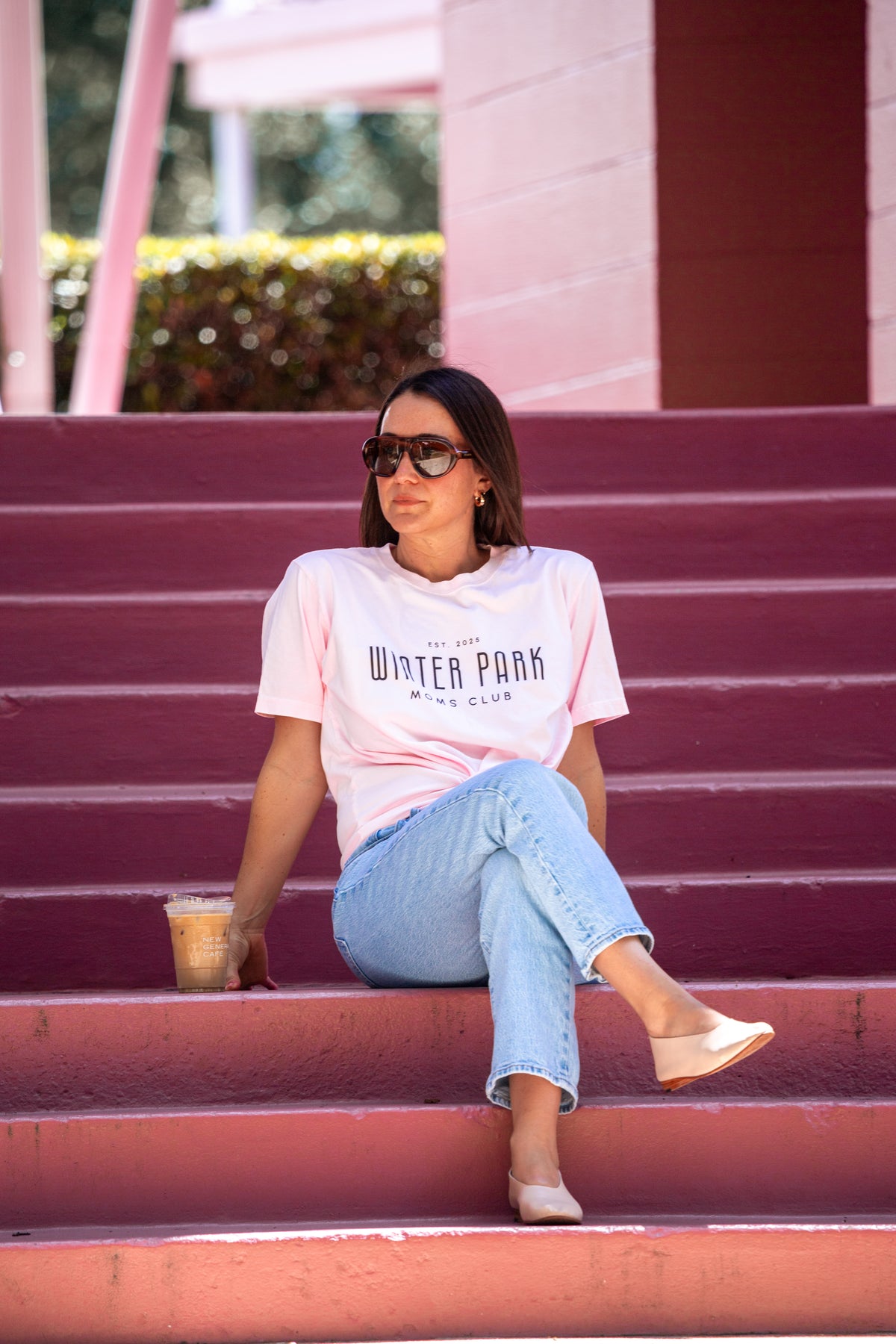 WPMC Heavyweight Garment Dye Tee - Pink