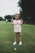 WPMC Toddler Triblend Short Sleeve Tee - Peach w/ Sun Logo